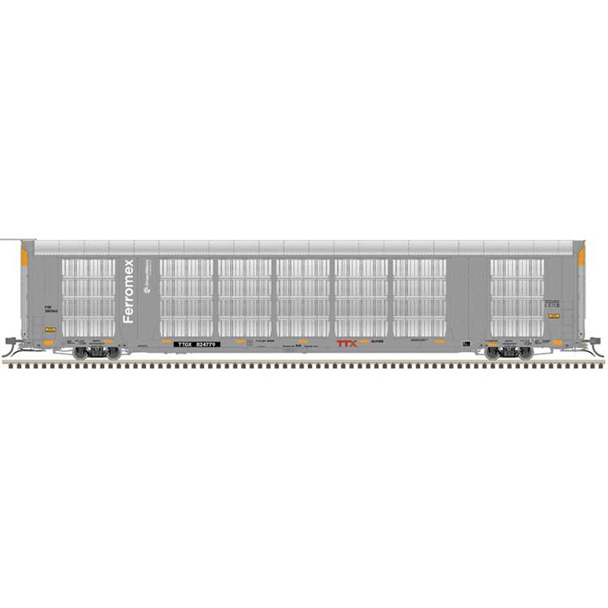 Atlas 20007919 HO Gunderson Multi-Max Enclosed Auto Rack Master Ferromex #8248019